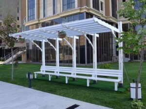 Banco con Pérgola