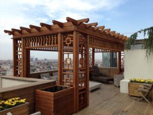 Pérgola para cubierta